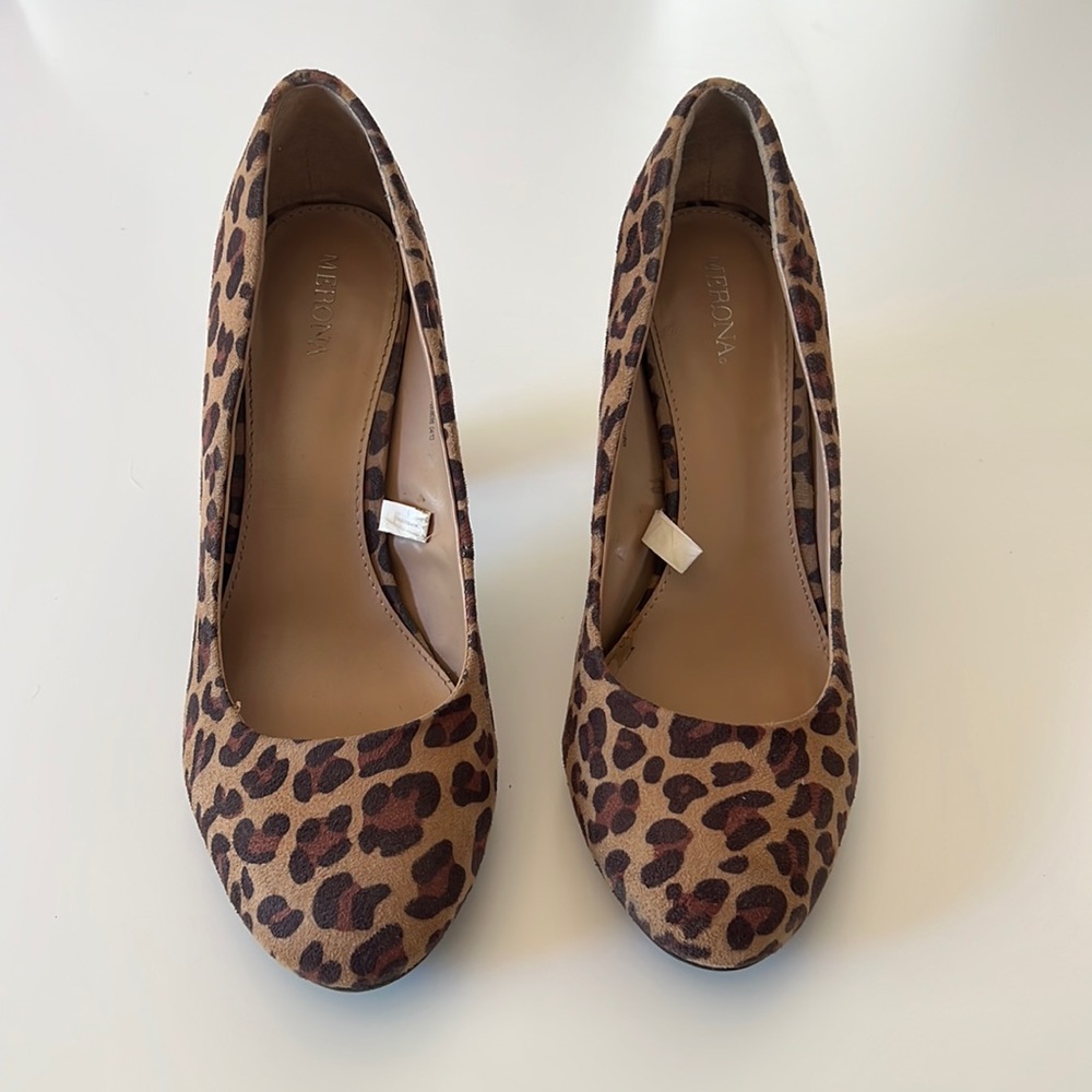 Merona Leapord Womens Heels